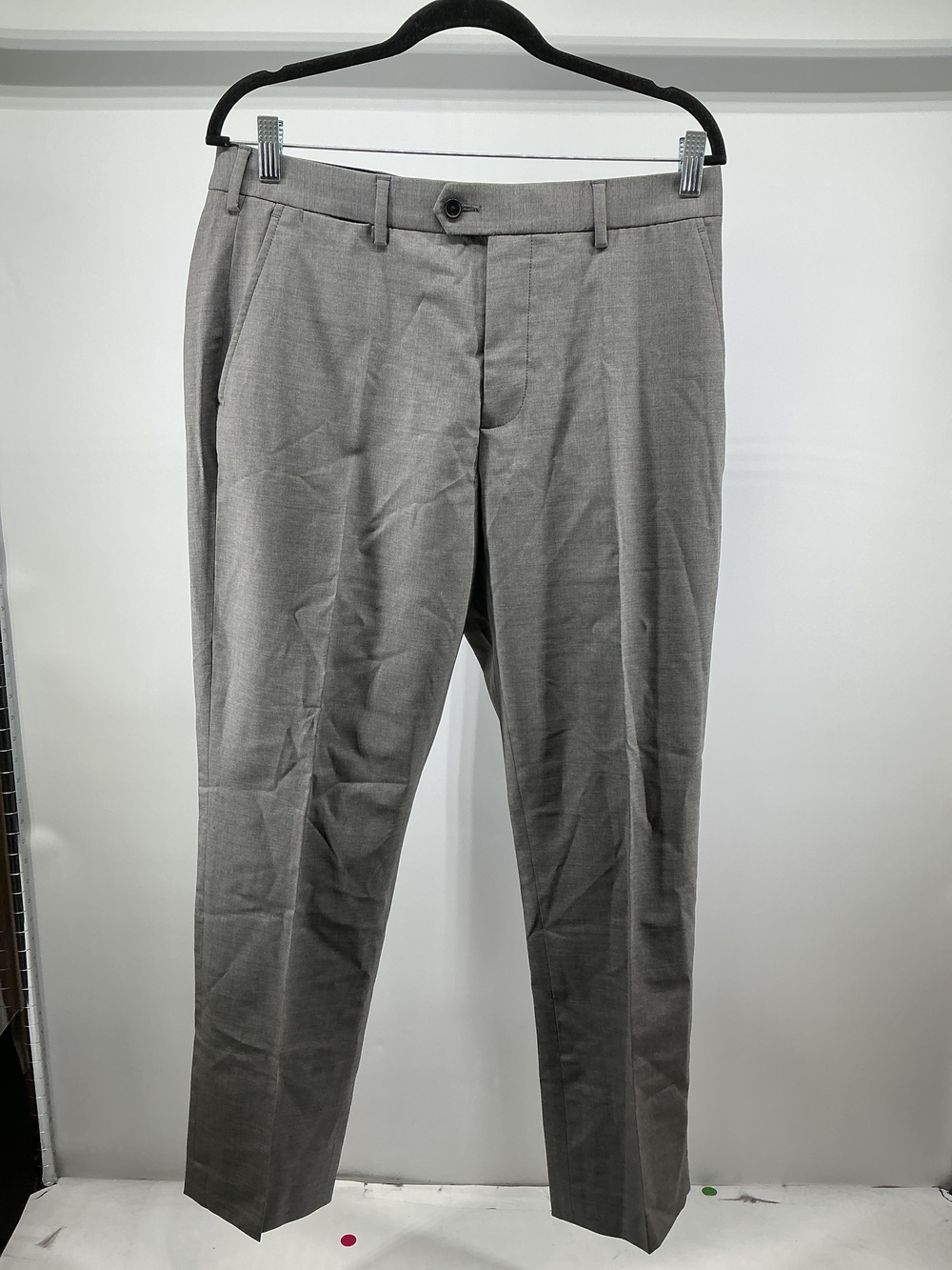 Stretch Wool Dress Pants - Straight Fit